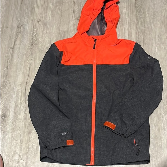 McKinley Orange and Black Hooded Jacket - Picture 1 of 2